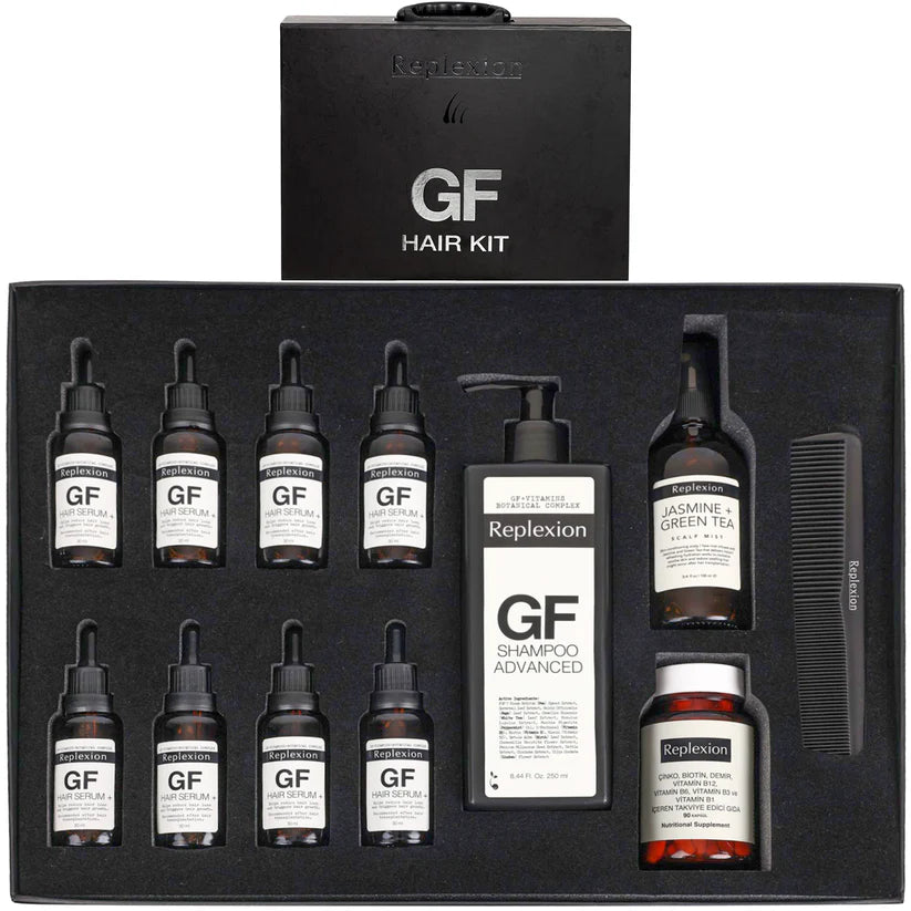 REPLEXION GF HAIR KIT ANTI-HAIR LOSS, HAIR GROWTH, HAIR THICKENING